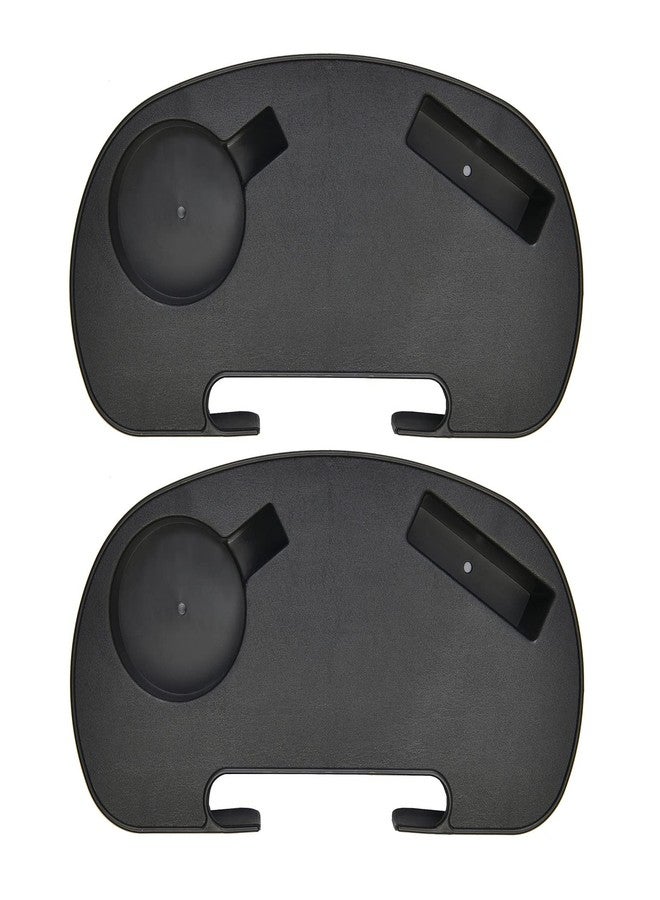 C-CHAIN Universal Zero Gravity Chair Tray, Cup Holder Tray for Fold Lounge Chair, Cup Holder with Water Cup Slot and Cellphone Slot (Small, 2 pcs) - Image 1